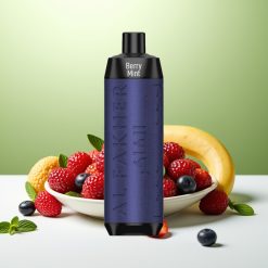 Al Fakher Crown Bar 8000 Crystal Disposable Vape توت نعناع