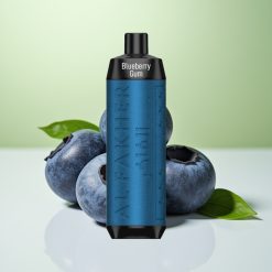 Al Fakher Crown Bar 8000 Crystal Disposable Vape علكة التوت الأزرق USB-C