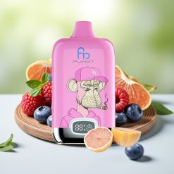 Fumot Tornado Digital Box 12000 Puffs عصير التوت الأزرق والتوت الأحمر بطارية 550mAh