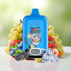 Fumot Tornado Digital Box 12000 Puffs فراولة عنب