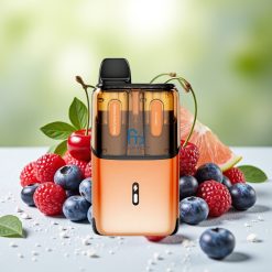 Fumot Ultra T32000 الفيب القابل للتصريف توت - كرز - توت بري - كرز آيس، 32000 نفخة، 800 مللي أمبير