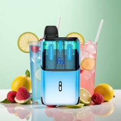 Fumot Ultra T32000 Disposable Vape توت أزرق ليموناضا - ليموناضا وردي (800mAh)