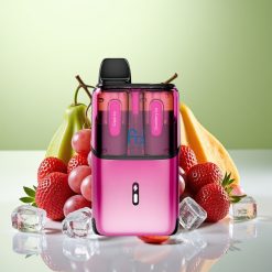 Fumot Ultra T32000 Disposable Vape عنب مثلج - فراولة مثلج بطارية 800mAh