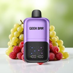 GEEK BAR 2GO 20مل 50000 نفخة سلسلة مزدوجة قلم تبخير عنب وتوت