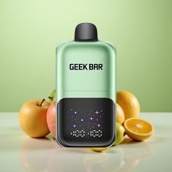 GEEK BAR 2GO 20ml 50000 نفخة سلسلة مزدوجة قلم تبخير تفاحتين أ&ب بشاشة كبيرة وبطارية قابلة للشحن