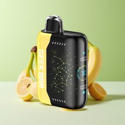 Geek Bar Pulse X 25000 نفخة شاشة منحنية ثلاثية الأبعاد وشاحن USB Type-C