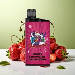 IGET Bar 3500 نفخة بنكهة الكرز والفراولة وفاكهة التنين