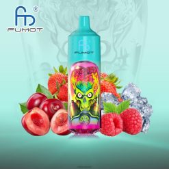 RandM Disposable Vape | الفراولة والتوت الجليد Fumot RandM Tornado جهاز 9000 برو فيب بالبطارية وشاشة العرض الاصدار 1 D06F8199