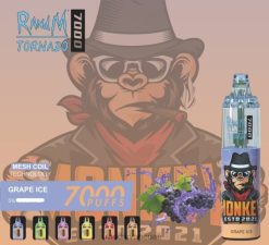 RandM Vape Abu Dhabi | جليد العنب RandM Tornado 7000 جهاز التحكم في تدفق الهواء 1 قطعة D06F8173