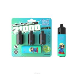 RandM Vape For Sale | نعناع منعش RandM Sunax 21000 جراب التحكم في تدفق الهواء، جهاز vape قابل للاستبدال، قطعة واحدة D06F8265