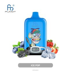 Tornado Vape Flavours | البوب ​​الجليد Fumot Original RandM Digital Box جهاز vape ببطارية 12000 وشاشة سائلة D06F810