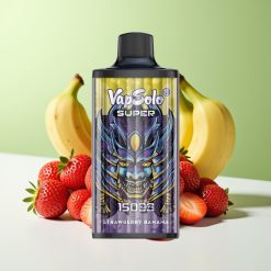 Vapsolo Super 15000 Puffs فراولة موز بشاحن Type-C