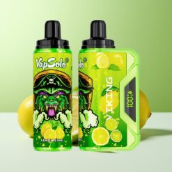 VapSolo VIKING 12000 نفخة فيب قابل للتخلص بنكهة الليمون واللايم مع شاشة LED