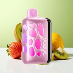 VOZOL RAVE 40000 جهاز تبخير قابل للتخلص منه فراولة كيوي مع شحن 80% في 20 دقيقة