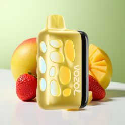 VOZOL RAVE 40000 فايب قابل للتصريف فراولة مانجو مع شحن 80% في 20 دقيقة