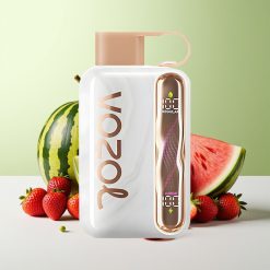 Vozol Star 40000 نَفخة جهاز تبخير بفراولة بطيخ بسعة بطارية 1000 مللي أمبير