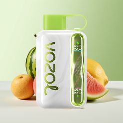 VOZOL STAR 40000 نَفَثات بطارية 1000mAh نكهة البطيخ والخوخ الحامض