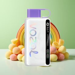 Vozol Star 9000/12000 فايب قابل للتصريف حلوى قوس قزح مع شاشة اهتزاز وتقنية إس.آي.إل.سي