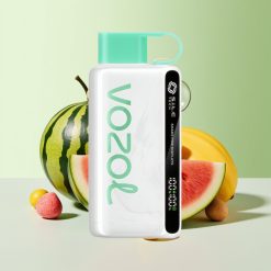 Vozol Star 9000/12000 فايب للاستعمال الواحد بطعم بطيخ علكة بسرعة شحن ٣٠٪ أسرع