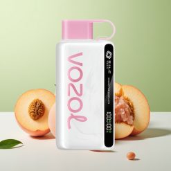 VOZOL STAR 9000/1200 بخار قابل للتخلص بنكهة خوخ مثلج بشحن أسرع 30%