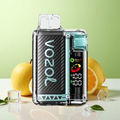 VOZOL Vista 20000 نفخة تبخير قابل لإعادة الشحن بنكهة التفاح الحامض المثلج، بطارية 650mAh